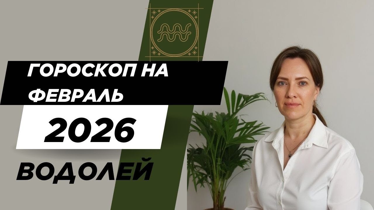 Водолей - Гороскоп на февраль 2026 года - Прогноз для Водолеев