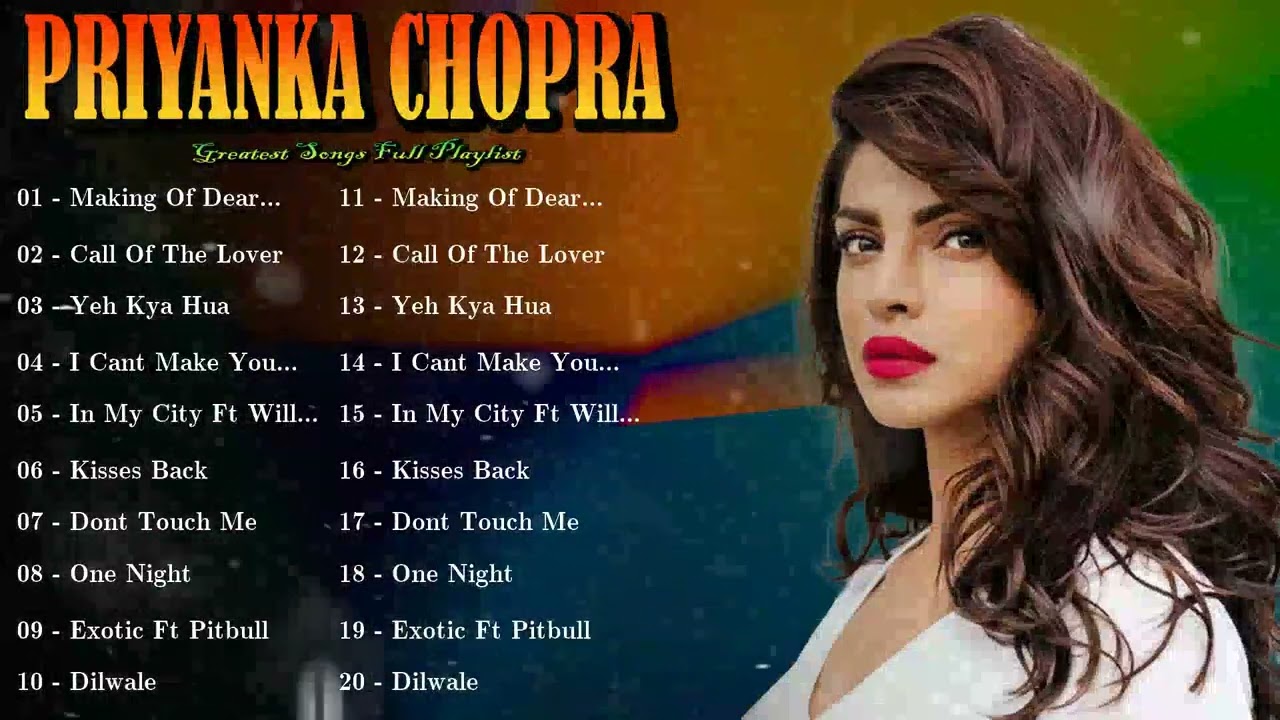 🎤 Priyanka Chopra &ndash; Global pop crossover artist blending Bollywood flair with modern Western pop 🌟
