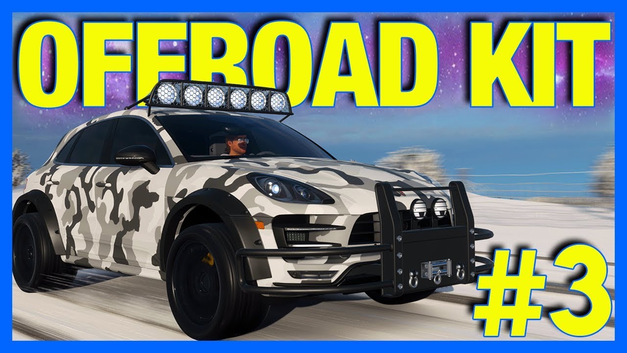 Forza Horizon 4 Let's Play: Offroad Bodykit для кастомизации Porsche Macan!! (Часть 3)