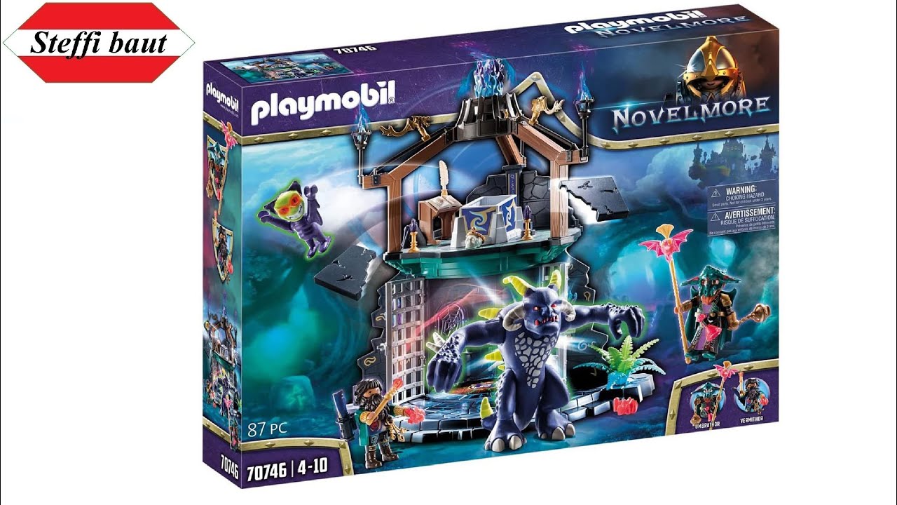 PLAYMOBIL Novelmore 70746 Violet Vale - Demonportal unboxing & build