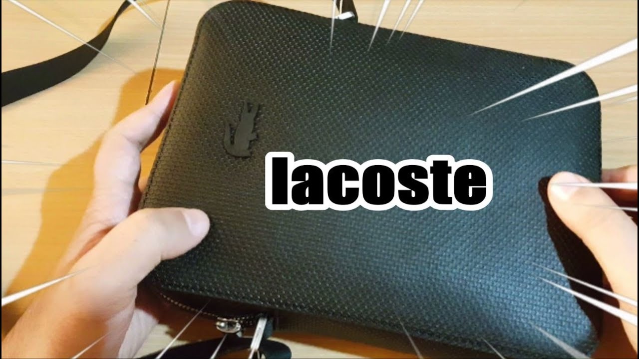 SACOCHE LACOSTE RARE NEUVE UNBOXING FR