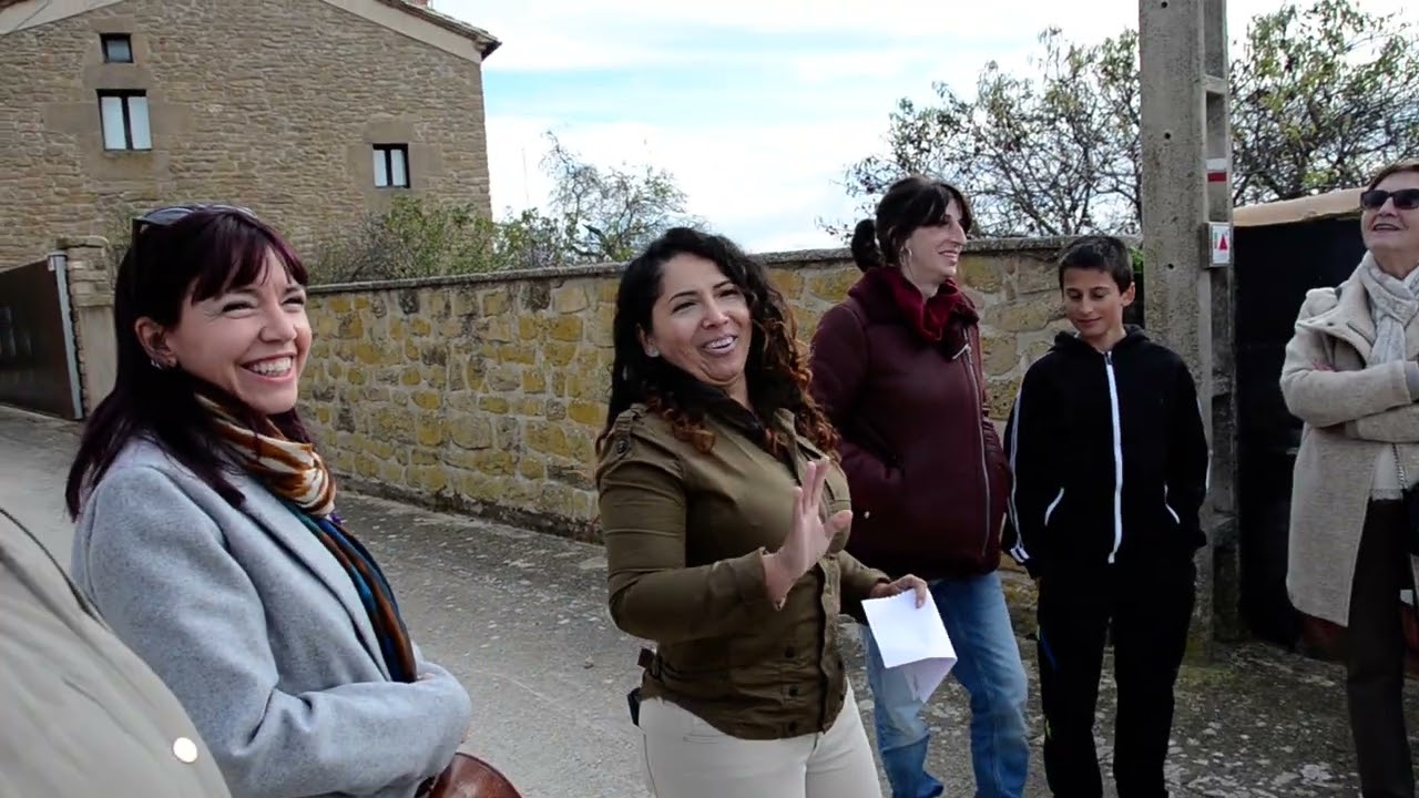 Inauguración del nuevo mural de Arellano. Ayuntamiento