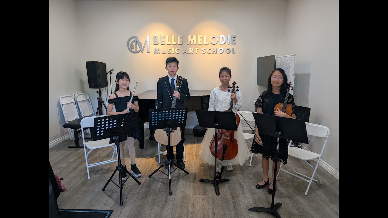 Quartet for Flute, Guitar, Viola and Cello in G major, D. 96 – Franz Schubert II. Menuetto