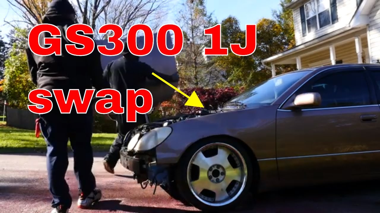 GS300 1JZ Swap pt. 1