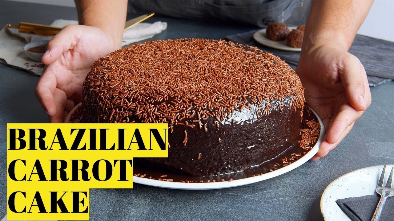 How To Bake Perfectly Moist Carrot Cake Every Time | Brazilian Carrot Cake | Chocolate Brigadeiros