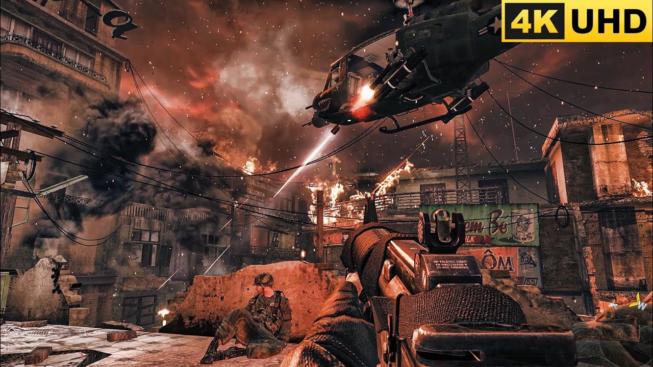 The Defector | Defend the LZ, 1968 South Vietnam - Call of Duty Black Ops (4K 60FPS UHD) Gameplay