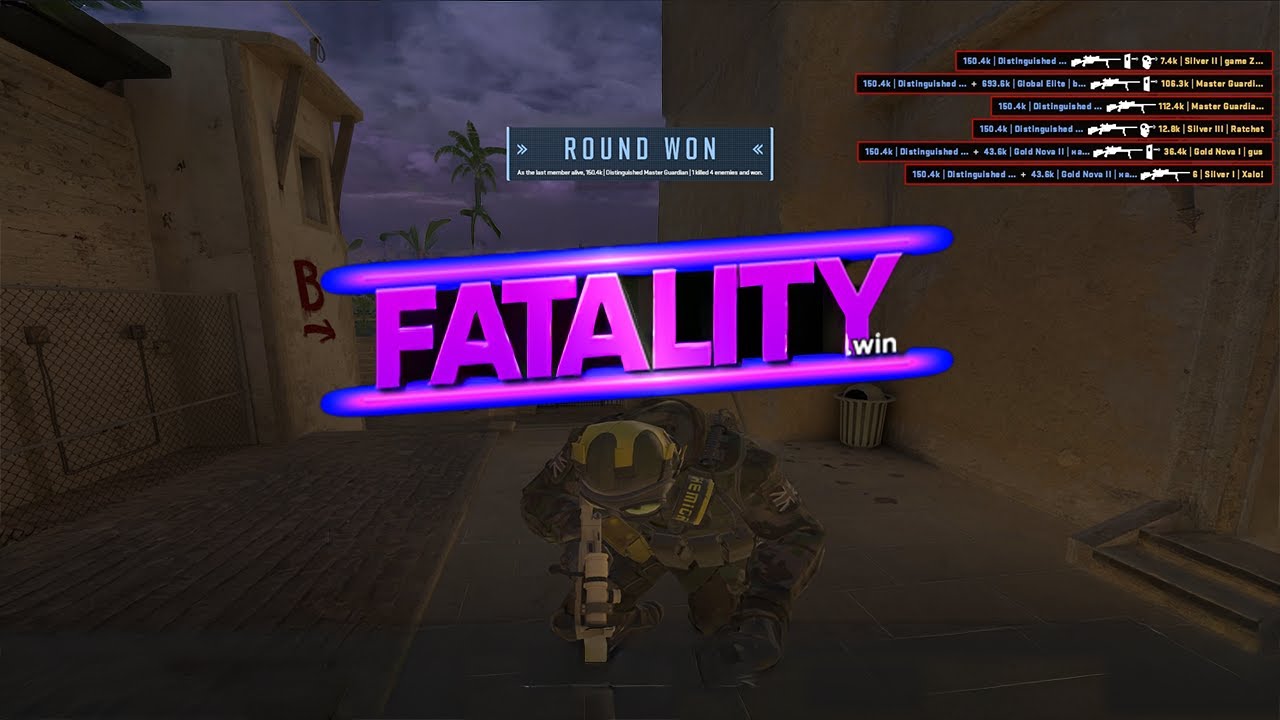 #cs2 HvH Highlights (5-6k) ft.fatality.win #7