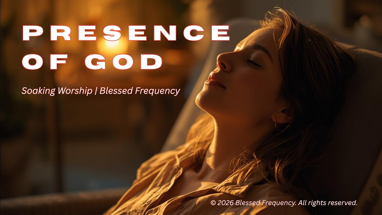 Intimacy & Rest in God's Presence | Presence of God (Soaking Worship) | Blessed Frequency