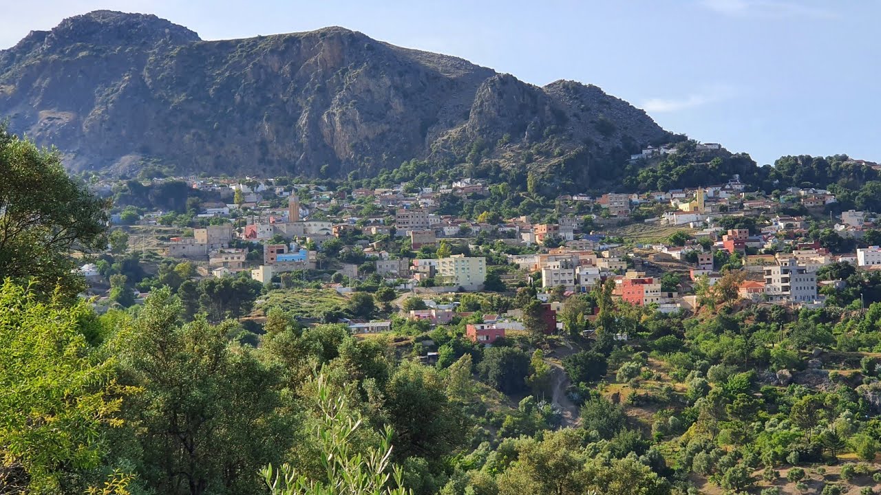 ain barda ghafsai .. جمال قرية عين باردة  البيبان