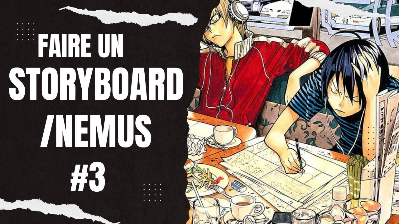 🎯Créer TON propre STORYBAORD/NEMUS de MANGA ! (Tutoriel pas à pas)📚✍🏻