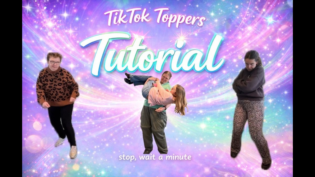 Stop wait a minute dans uitleg - Tiktok Toppers, Let's move🪩🌈