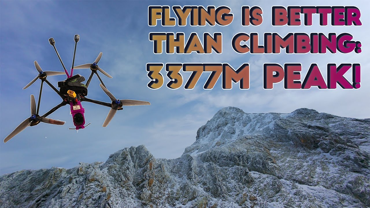 My First 3000m peak by FPV || MISTY MOUNTAINS by DARK SIDE OF THE MOON #cinematicfpv