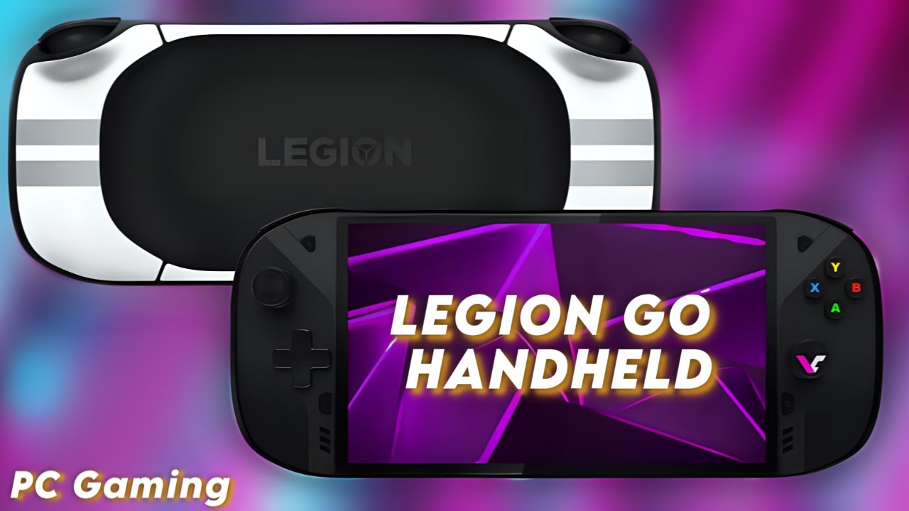 Steam Deck Competitor Lenovo legion go gaming handheld