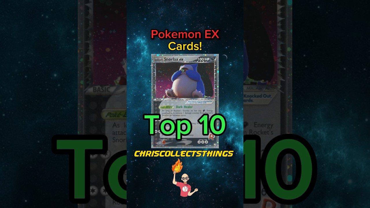 Top 10 BEST EX Pokemon cards! #shorts #best #top10