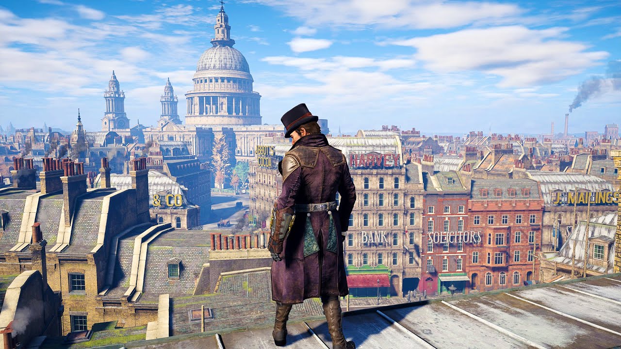Assassin's Creed Syndicate - Free Roam, Parkour & Combat 4K Gameplay
