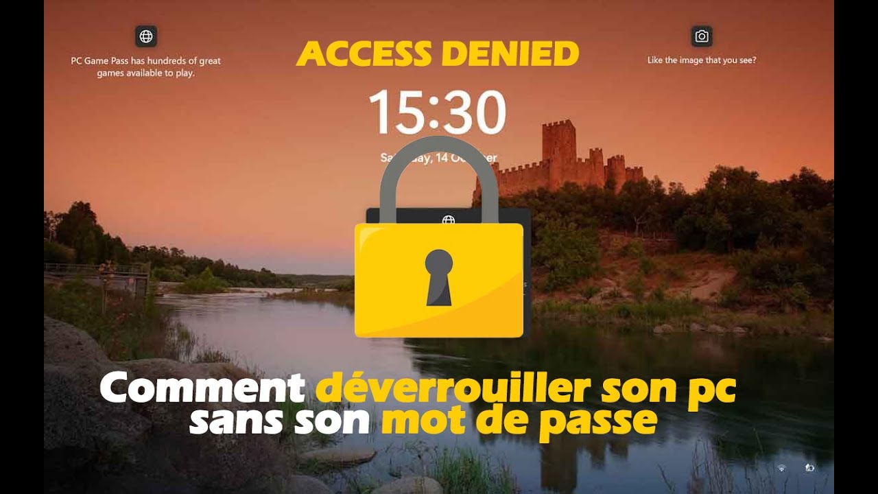 Comment déverrouiller son pc sans son mot de passe