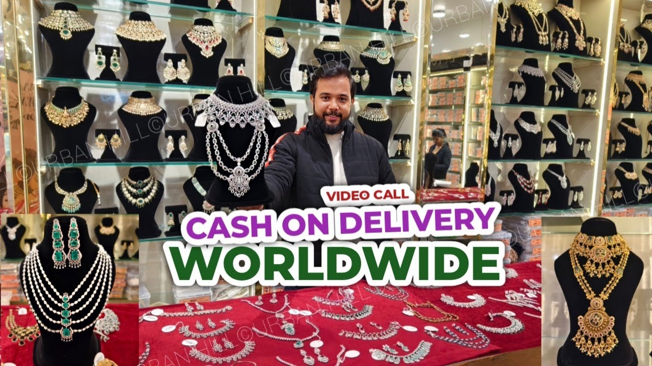 कुछ भी खरीदने से पहले देख लो A D Jewellery Latest Designs 🤩 Bridal & Party Wear Collection