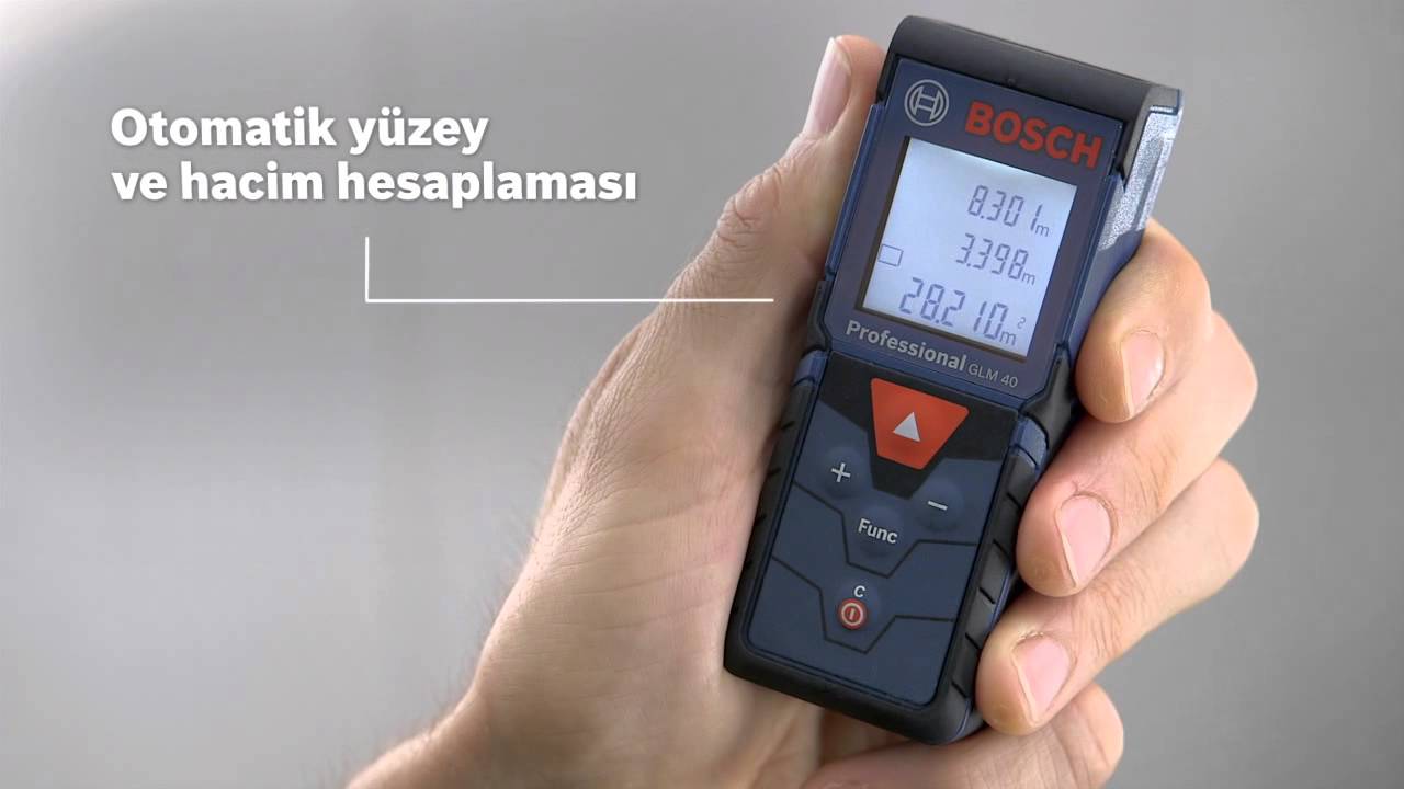 GLM 40 Professional Lazerli Uzaklık Ölçer