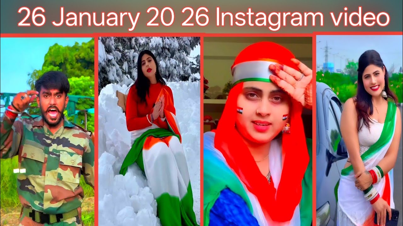 26 January 20 26 🇮🇳 majedar video  ll new Instagram video ll trending nding video ll