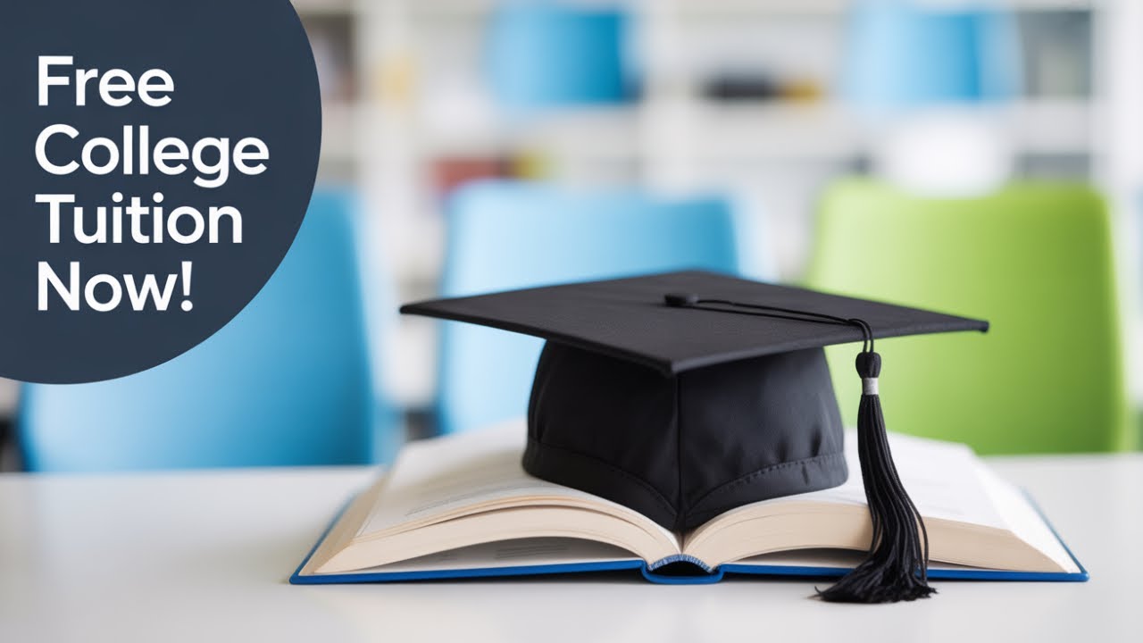 How to get free college tuition in 2025? #college #tuition