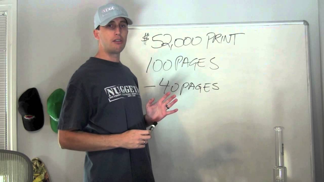 This is how I lost over $200,000 printing NUGGETRY magazine in 2013.