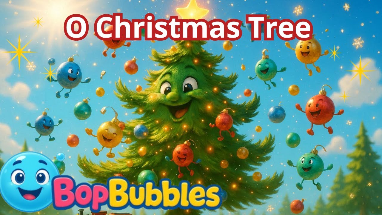 O Christmas Tree and More Christmas Songs for Kids | Bopbubbles