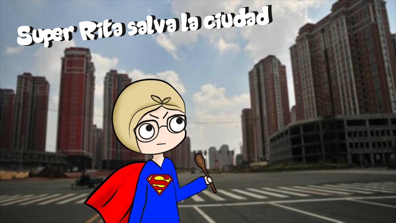 LA ABUELA RITA SE CONVIERTE EN SUPERHEROINA | Melina
