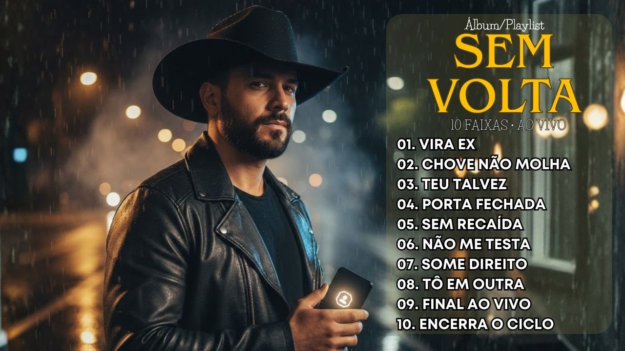 SEM VOLTA (Ao Vivo) — VIRA EX • CHOVE NÃO MOLHA • TEU TALVEZ | Playlist Sertanejo Sofrência 2026