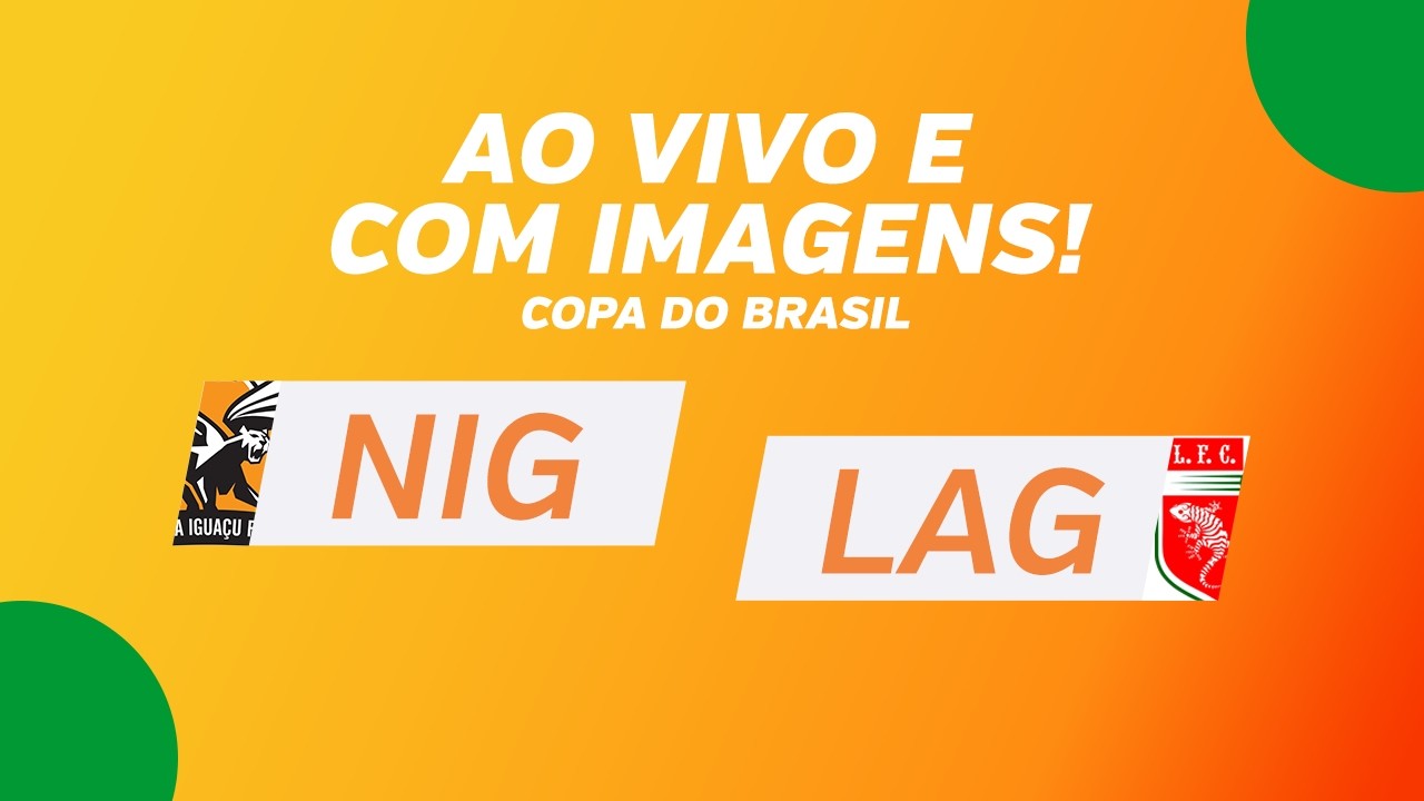 AO VIVO E COM IMAGENS: NOVA IGUAÇU X LAGARTO-SE - 2ª FASE - COPA DO BRASIL 2026