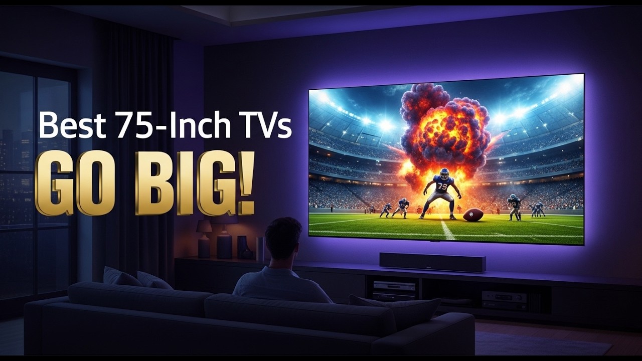 TOP 5 Best 75-inch TVs 2026 || Do NOT Buy a 75-Inch TV Until You Watch This! 🛑 ||