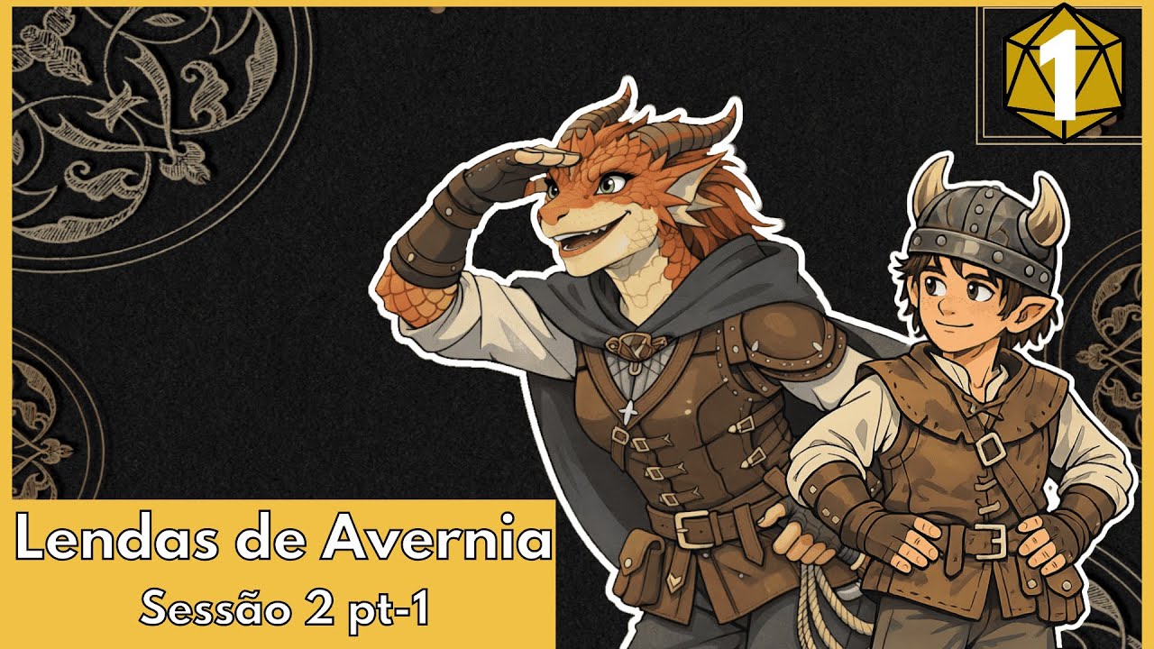 Lendas De Avernia | sessão 2|  pt 1 #rpgdemesa