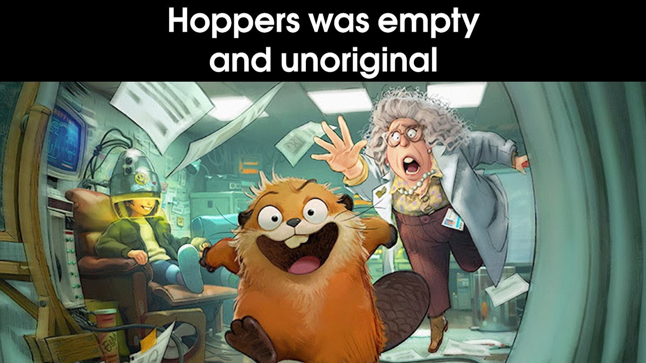 Hoppers is Pixar's most unoriginal film ever