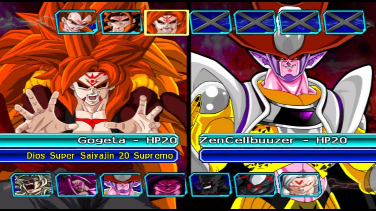 TEAM GOGETA SSJ 20 SUPREMO vs TEAM ZENCELLBUUZER