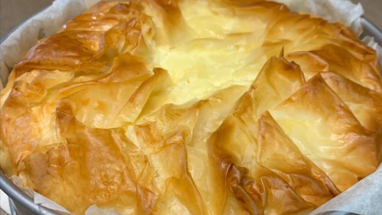 Cheesecake al limone con pasta filllo