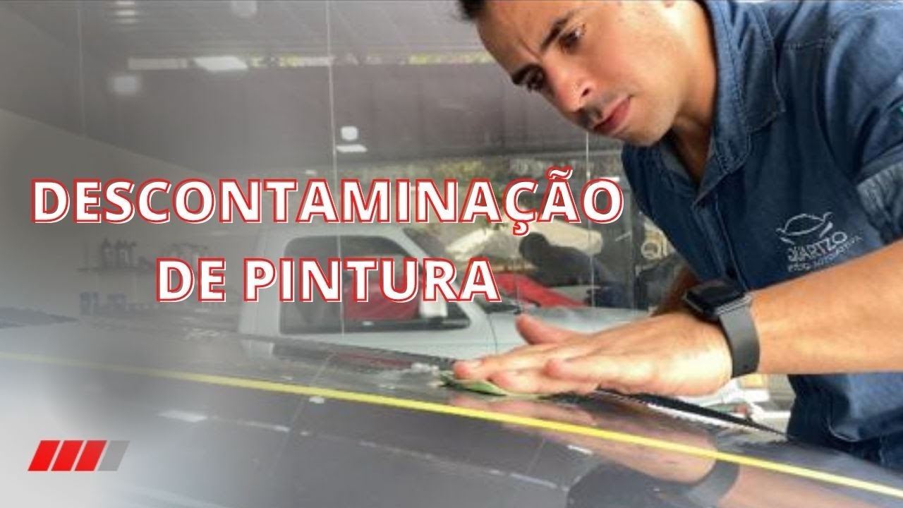 DESCONTAMINAÇÃO DA PINTURA
