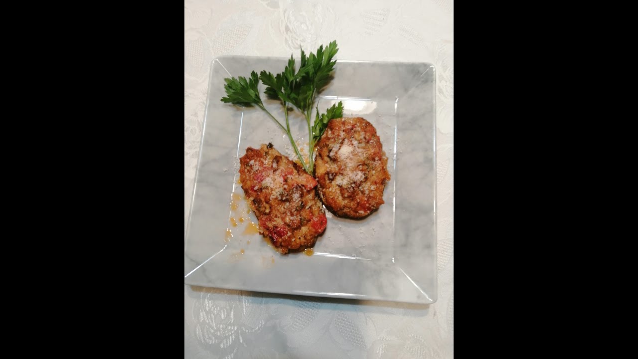 Barchette di melanzane ripiene│vegetariane│ferragosto│ricette contadine