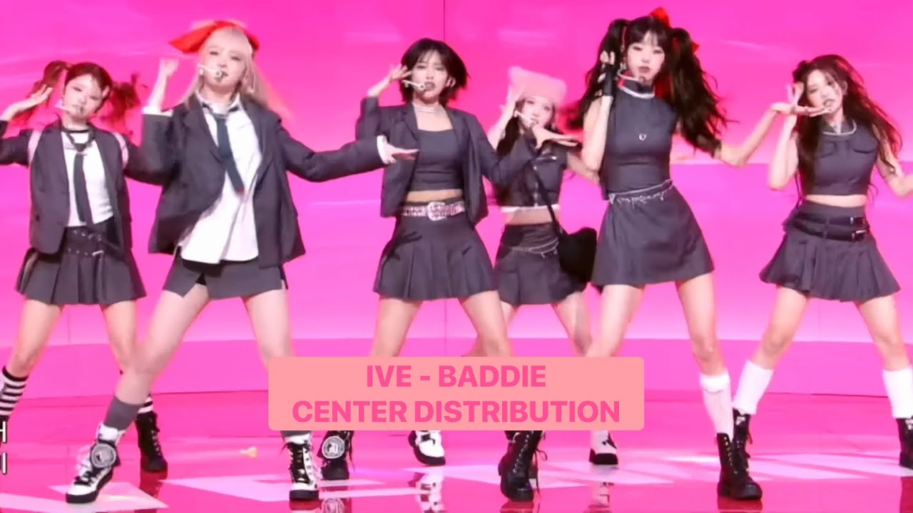 IVE - BADDIE - CENTER DISTRIBUTION