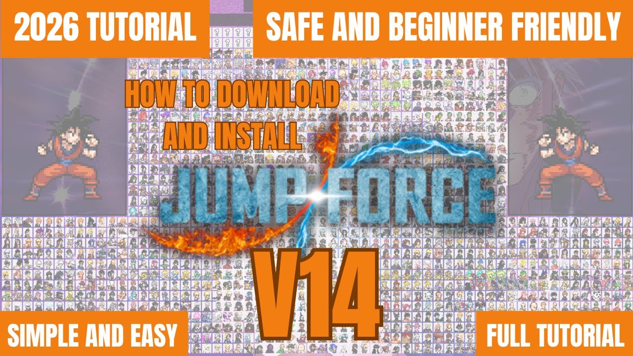 Как скачать и установить Jump Force Mugen V14 в 2026 году (полное и простое пошаговое руководство)