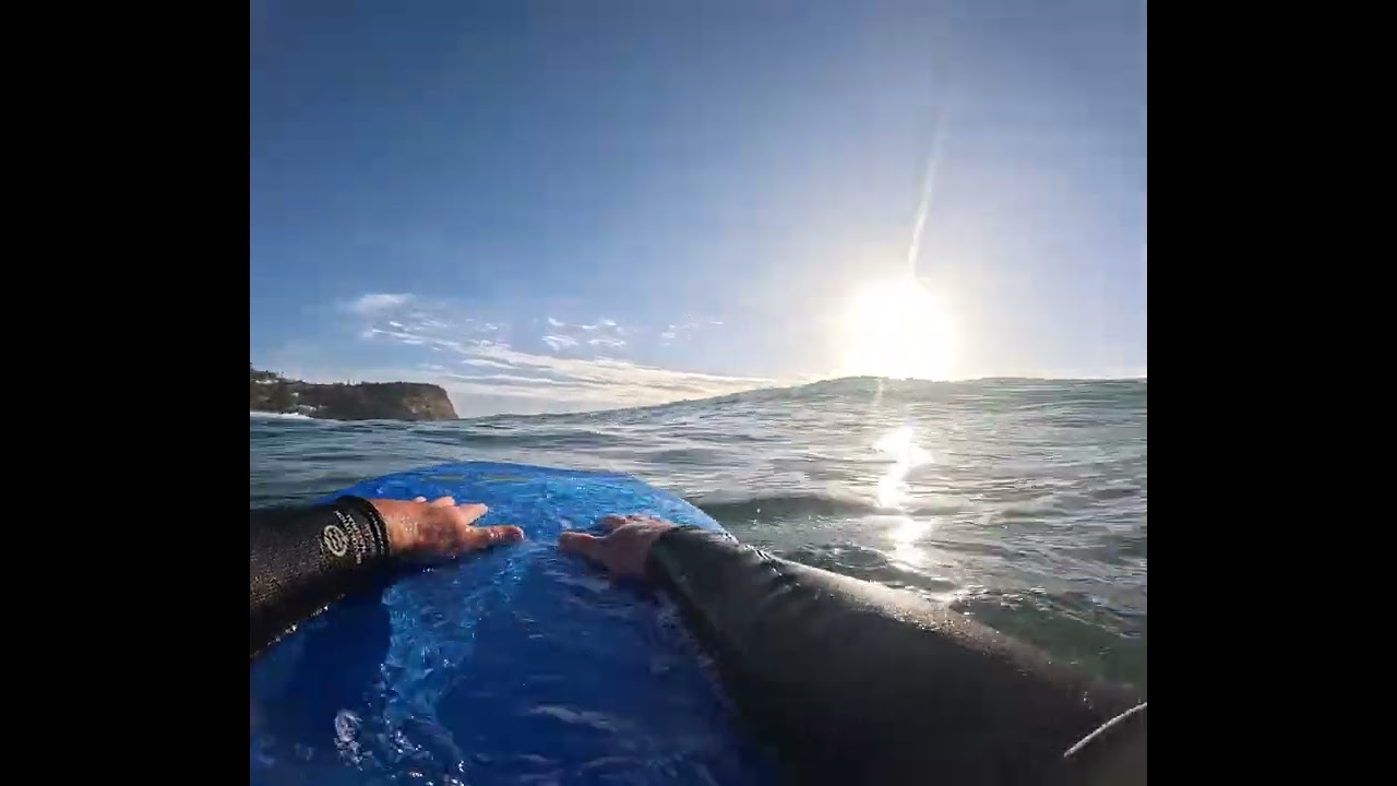 4th February, 2026 #gopro #northavoca  #beach #bodyboard #2026 #surf #waves #raw #pov #noedit