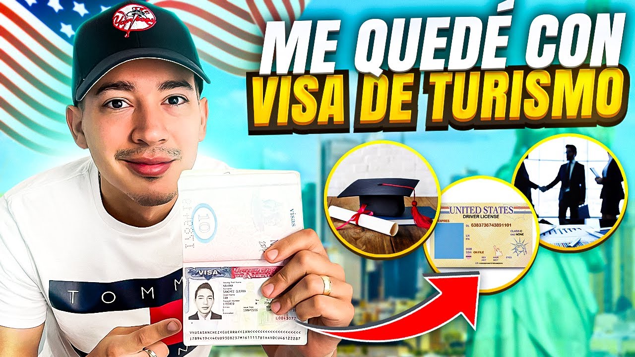QUÉ HACER SI TE QUEDAS CON VISA DE TURISMO 🇺🇸 Consejos | Visa de turista a visa de trabajo