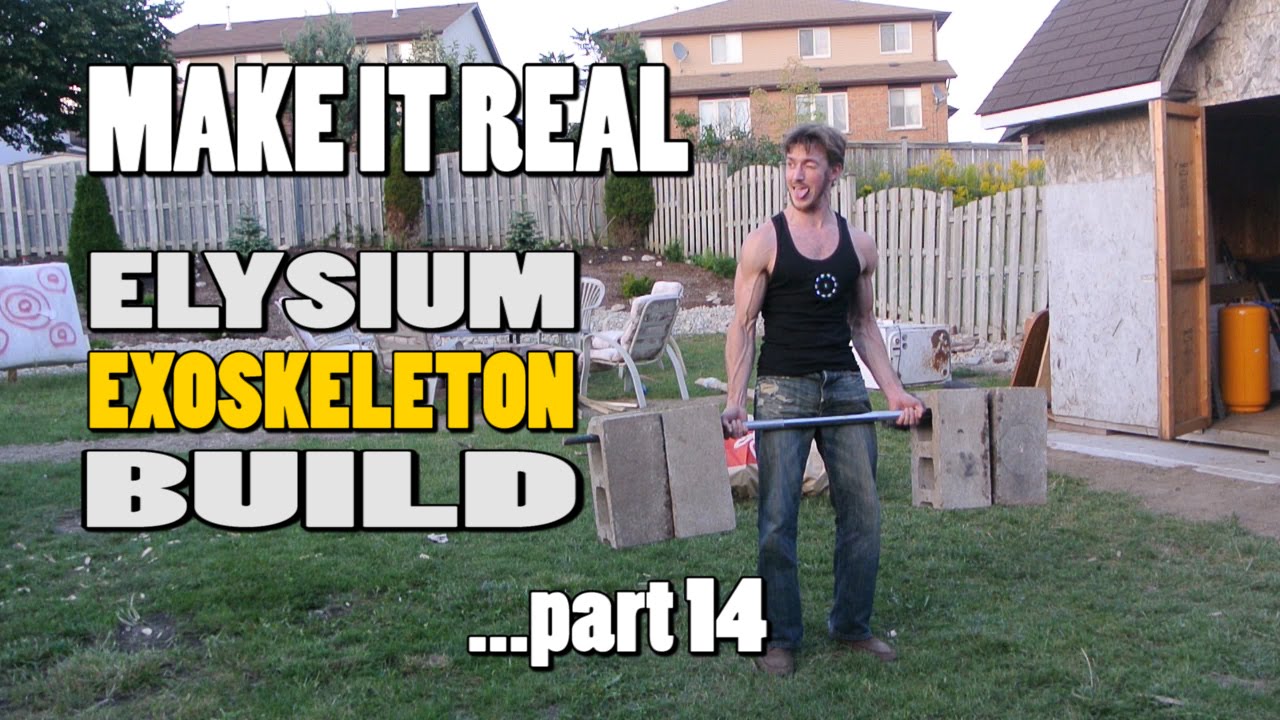 Elysium Exoskeleton Part 14: Making the Weights