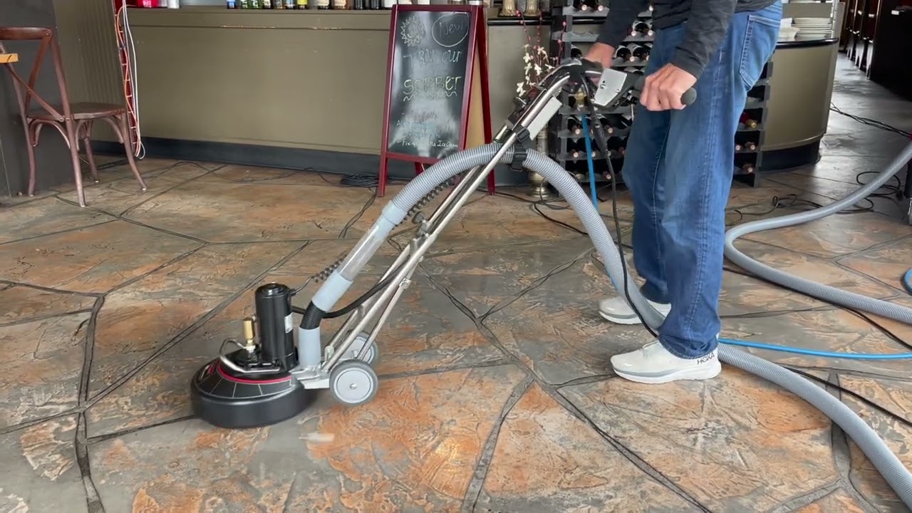 Tile Cleaning with the 360i & Monsoon 250!