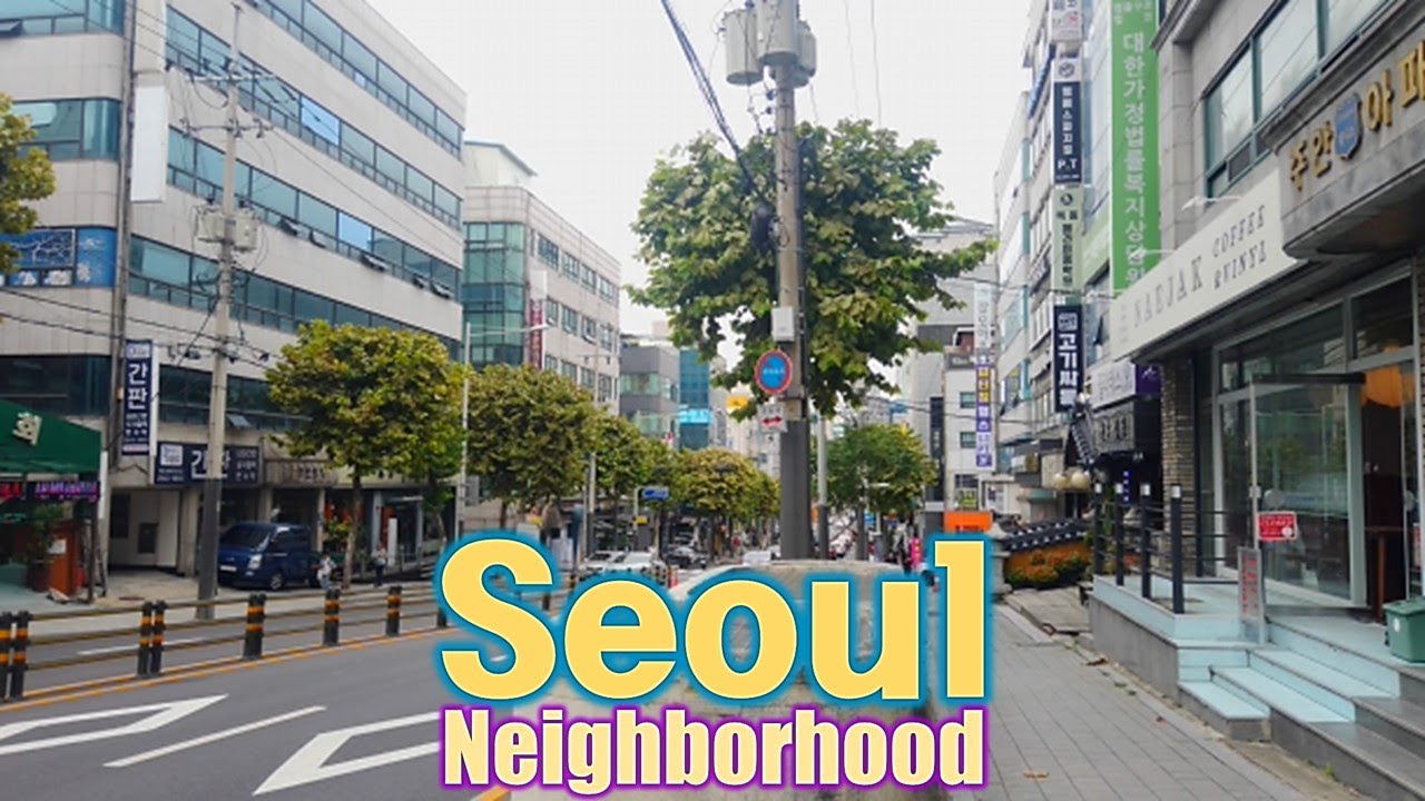 Seoul, Korea - Walking Tour of Neighborhood - 4K - Sinjeong 4-dong [Yangcheon-gu 3] 9(3)-9