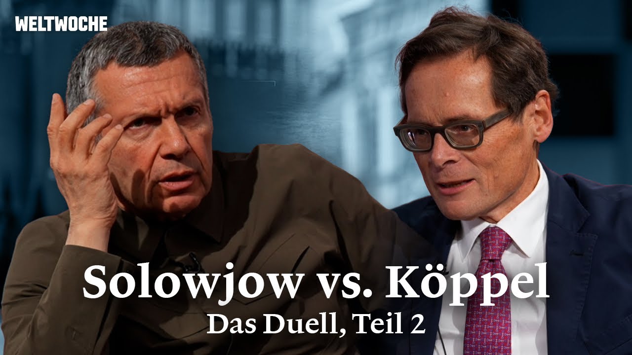 Część 2 | Roger K&ouml;ppel w pojedynku z Władimirem Sołowjowem, najbardziej wpływowym rosyjskim propa...
