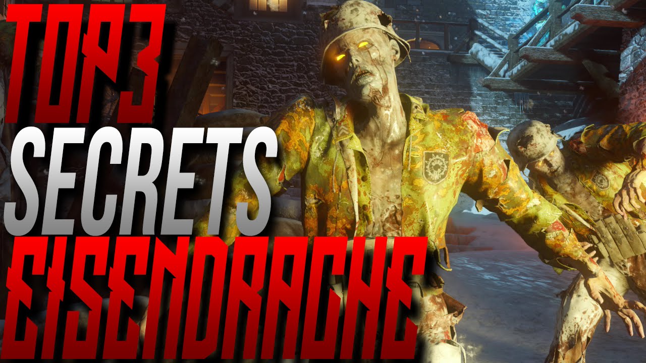 TOP 3 SECRETS In Der Eisendrache! '3 Secrets You May Not Know On Eisendrache!' (BO3 Zombies)