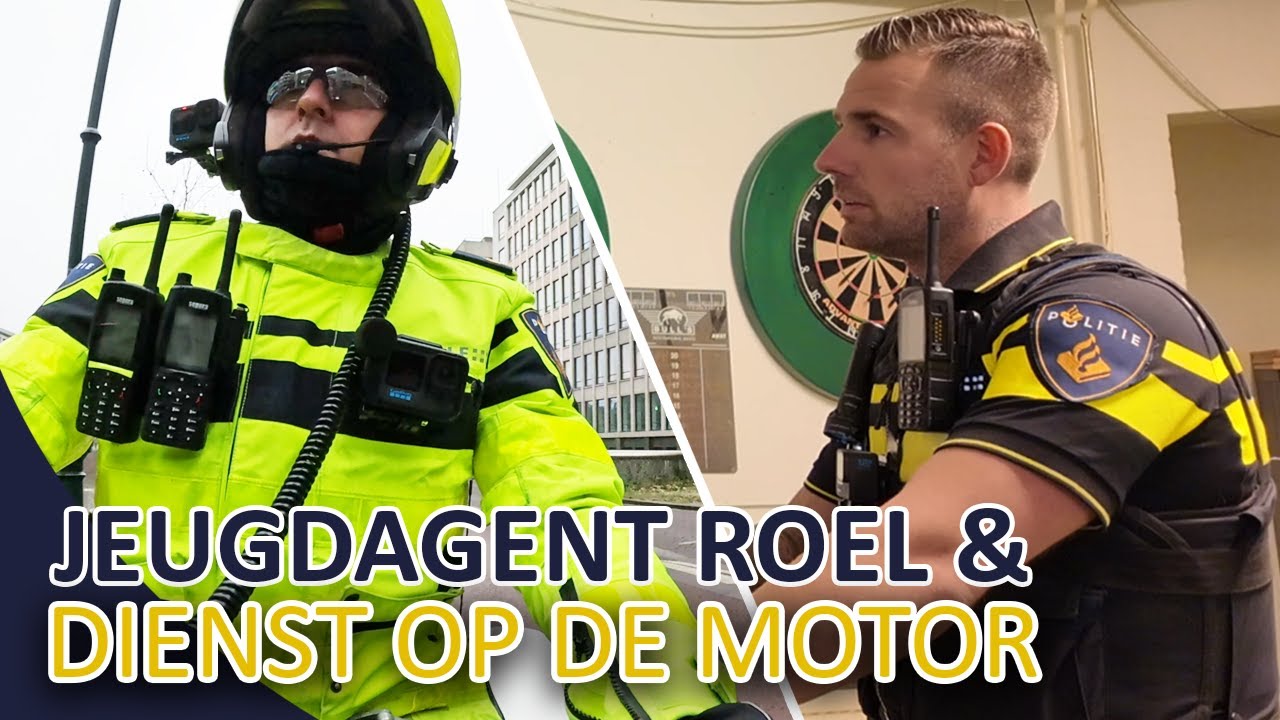 Politie | Jeugdagent Roel | Dienst op de motor | Overlast | Aanrijding