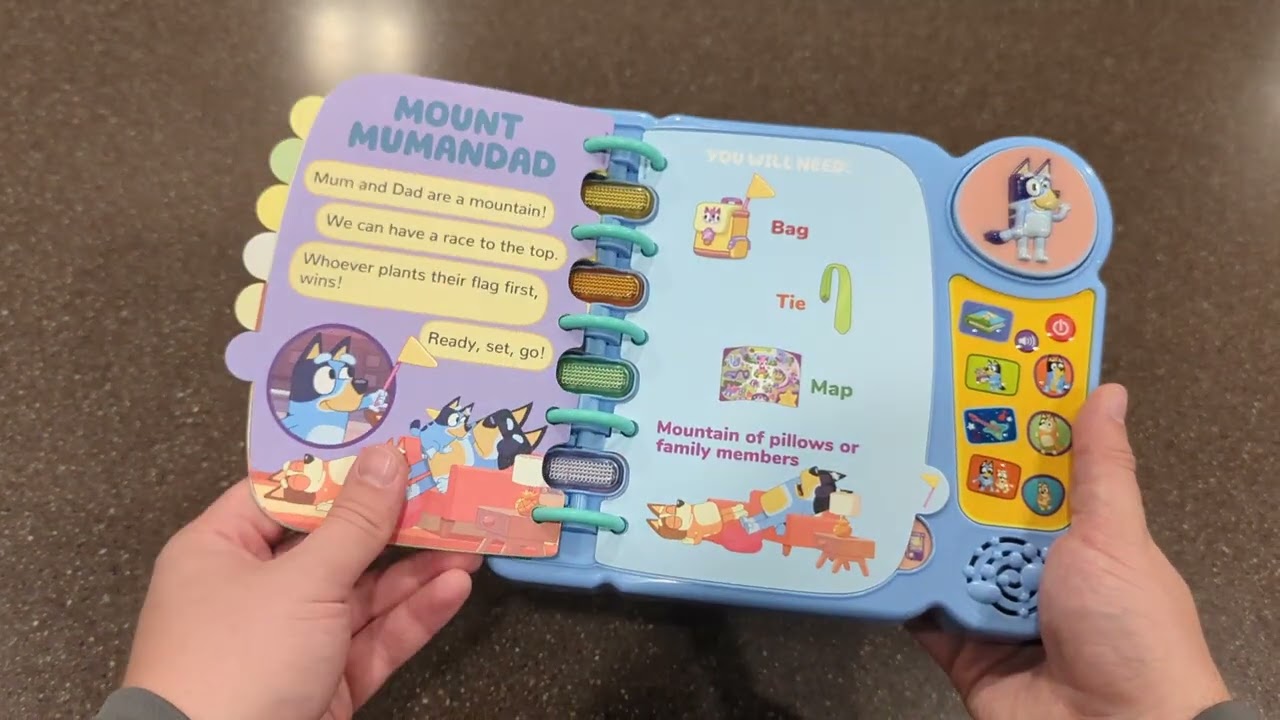 Watch Before Buying - VTech Bluey Bluey's Book of Games