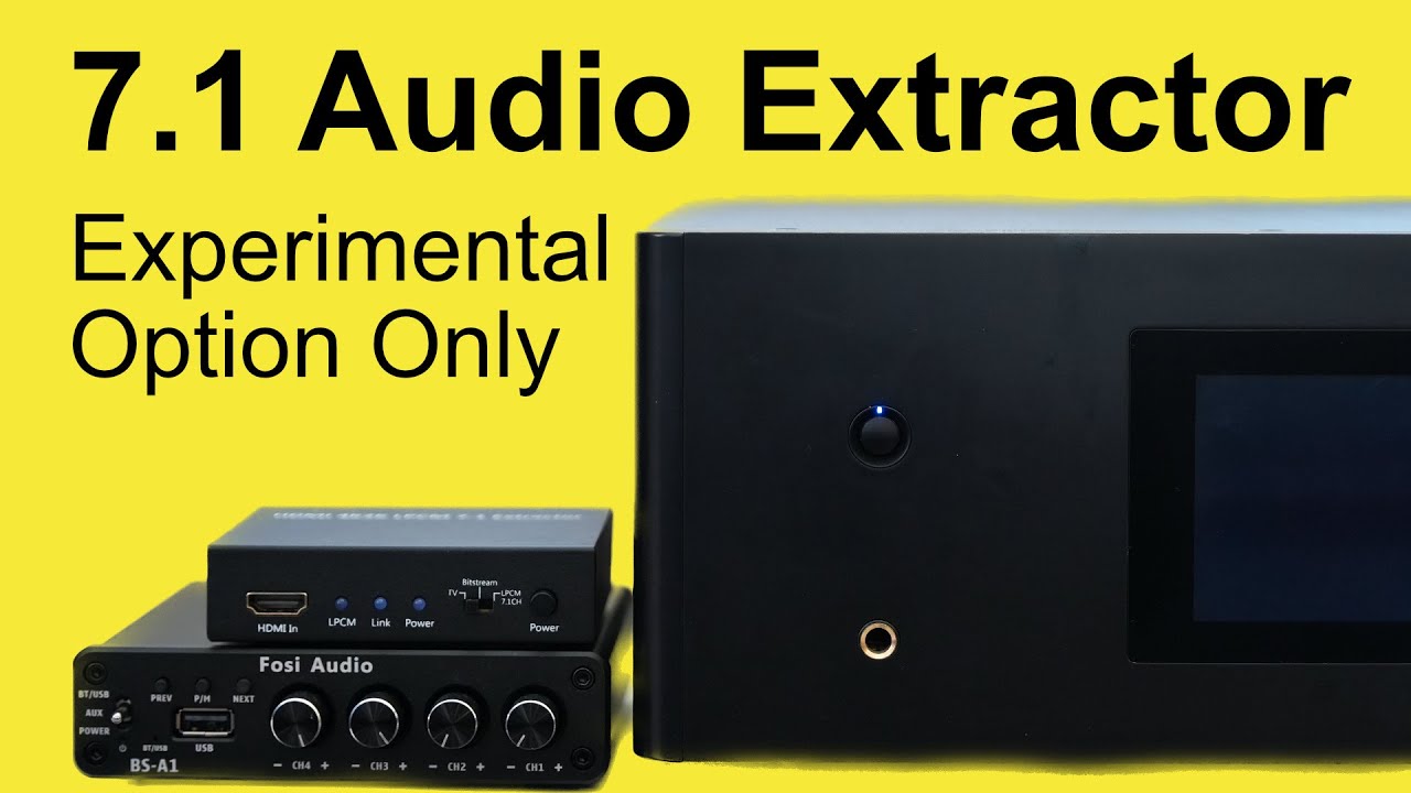 Можно ли заменить AVR этим? - Monoprice Blackbird 4K 7.1 Audio Extractor