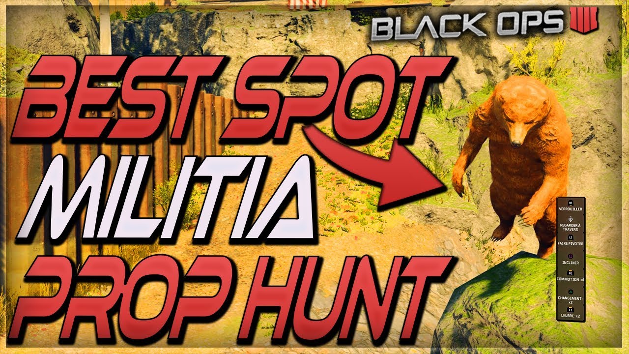 COD BO4 GLITCHES - BEST PROPHUNT HIDING/GLITCH SPOTS ON 