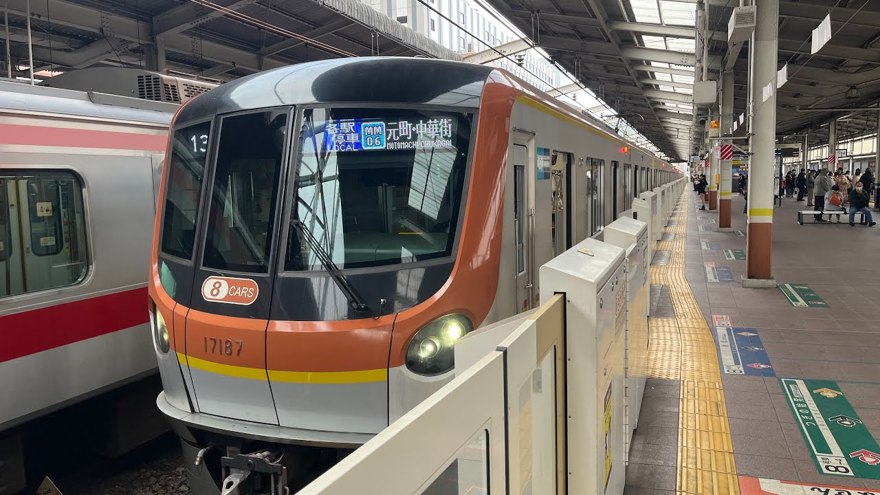 【吊り掛け駆動みたいなSiC】東京メトロ副都心線17000系17187f走行音(地下鉄成増→平和台)